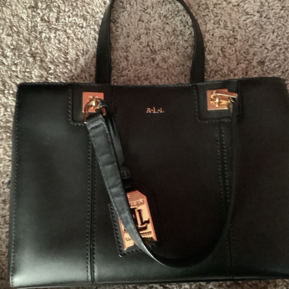 2. Ralph. Lauren Ralph Woman’s Black Handbag / purse